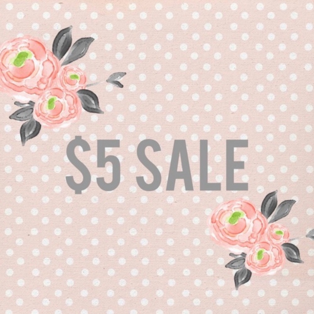 $5 SALE THIS WEEK ONLY!! 🛍️
